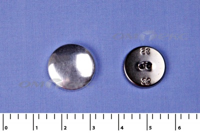 Формы для пуговиц и прочие части пуговиц; заготовки для пуговиц №20 с петлёй сталь (#32) - купить в Магадане. Цена: 1.79 руб.