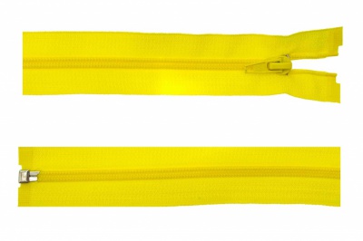 Спиральная молния Т5 131, 40 см, автомат, цвет жёлтый - купить в Магадане. Цена: 13.03 руб.