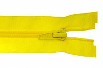 Спиральная молния Т5 131, 40 см, автомат, цвет жёлтый - купить в Магадане. Цена: 13.03 руб.