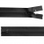 Молния водонепроницаемая PVC Т-7, 20 см, неразъемная, цвет чёрный - купить в Магадане. Цена: 21.56 руб.