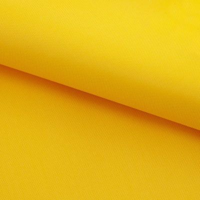 Оксфорд (Oxford) 210D 14-0760, PU/WR, 80 гр/м2, шир.150см, цвет жёлтый - купить в Магадане. Цена 98.96 руб.
