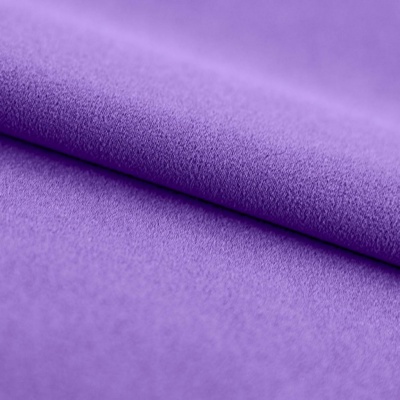 Креп стрейч Амузен 17-3323, 85 гр/м2, шир.150см, цвет фиолетовый - купить в Магадане. Цена 196.05 руб.