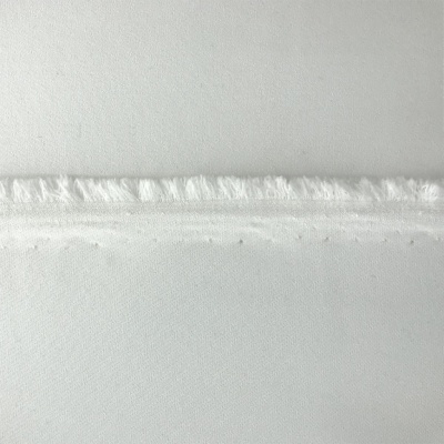 Костюмная ткань "Элис", 220 гр/м2, шир.150 см, цвет молочно-белый  - купить в Магадане. Цена 303.10 руб.
