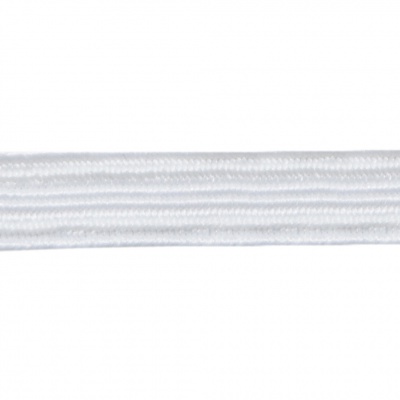 Резинка продежка С-67, шир. 7 мм (в нам. 100 м), белая  - купить в Магадане. Цена: 732.69 руб.