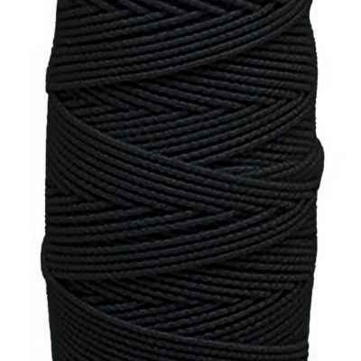 Нитка - резинка Спандекс 25 м (уп-10шт)-чёрные - купить в Магадане. Цена: 36.02 руб.