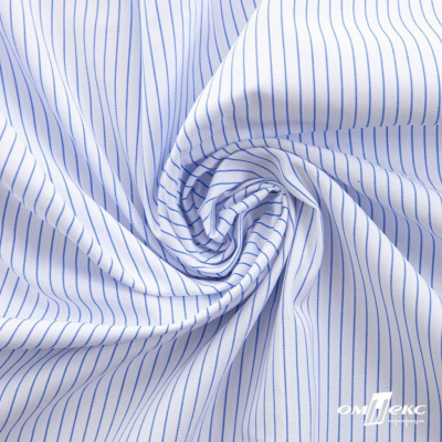 Ткань сорочечная Ронда, 115 г/м2, 58% пэ,42% хл, шир.150 см, цв.3-голубая, (арт.114) - купить в Магадане. Цена 306.69 руб.