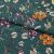 Плательная ткань "Фламенко" 6.1, 80 гр/м2, шир.150 см, принт растительный - купить в Магадане. Цена 241.49 руб.