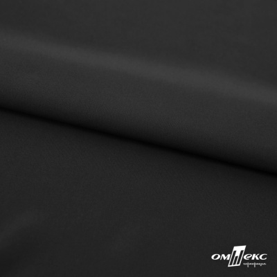 Плательная ткань "Невада", 120 гр/м2, шир.150 см, цвет чёрный - купить в Магадане. Цена 254.22 руб.