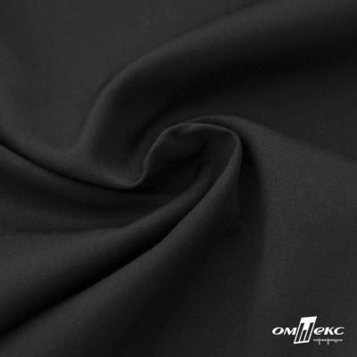 Ткань сорочечная Альто, 115 г/м2, 58% пэ,42% хл, окрашенный, шир.150 см, цв. чёрный  (арт.101) - купить в Магадане. Цена 273.15 руб.