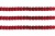 Пайетки "ОмТекс" на нитях, SILVER-BASE, 6 мм С / упак.73+/-1м, цв. 3 - красный - купить в Магадане. Цена: 468.37 руб.