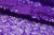Сетка с пайетками №14, 188 гр/м2, шир.130см, цвет фиолетовый - купить в Магадане. Цена 371.02 руб.