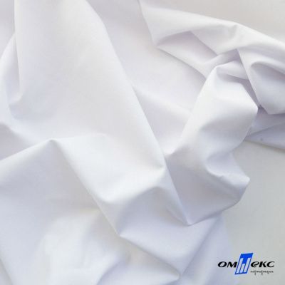 Ткань сорочечная Илер 100%полиэстр, 120 г/м2 ш.150 см, цв.белый - купить в Магадане. Цена 290.24 руб.
