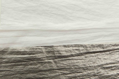 Текстильный материал "Диско"#1805 с покрытием РЕТ, 40гр/м2, 100% полиэстер, цв.6-тем.серебро - купить в Магадане. Цена 412.36 руб.