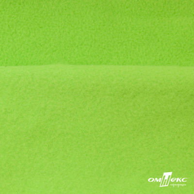 Флис DTY 15-0146, 240 г/м2, шир. 150 см, цвет зеленая свежесть - купить в Магадане. Цена 640.46 руб.