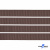 Репсовая лента 005, шир. 6 мм/уп. 50+/-1 м, цвет коричневый - купить в Магадане. Цена: 88.45 руб.