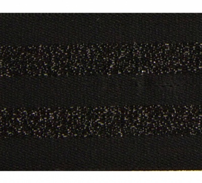 #H1-Лента эластичная вязаная с рисунком, шир.40 мм, (уп.45,7+/-0,5м) - купить в Магадане. Цена: 47.11 руб.