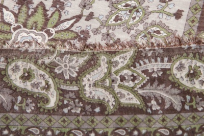 Ткань плательная "Rayon Printed" 67004-3, 75 гр/м2, шир.150см - купить в Магадане. Цена 350.71 руб.