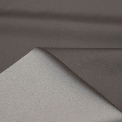 Курточная ткань Дюэл (дюспо) 18-0201, PU/WR/Milky, 80 гр/м2, шир.150см, цвет серый - купить в Магадане. Цена 160.75 руб.