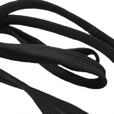 Шнурки т.5 110 см черный - купить в Магадане. Цена: 23.25 руб.