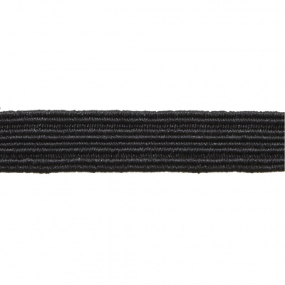 Резинка продежка С-52, шир. 7 мм (в нам. 100 м), чёрная  - купить в Магадане. Цена: 637.57 руб.