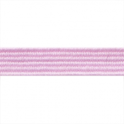 Резиновые нити с текстильным покрытием, шир. 6 мм ( упак.30 м/уп), цв.- 80-розовый - купить в Магадане. Цена: 155.22 руб.
