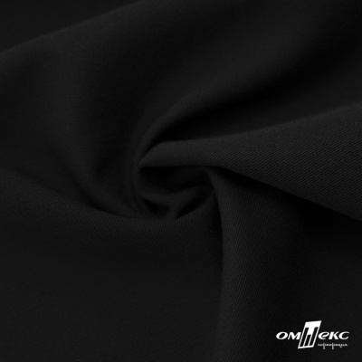 Ткань костюмная "Прато" 80% P, 16% R, 4% S, 230 г/м2, шир.150 см, черный - купить в Магадане. Цена 470.17 руб.