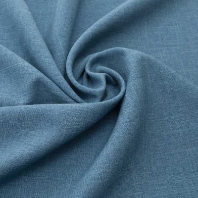 Ткань костюмная габардин "Меланж" 6107А, 172 гр/м2, шир.150см, цвет голубой - купить в Магадане. Цена 296.19 руб.