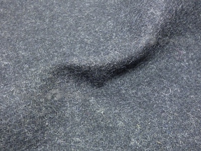 Ткань костюмная п/шерсть №2096-2-2, 300 гр/м2, шир.150см, цвет т.серый - купить в Магадане. Цена 512.30 руб.