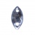 Стразы пришивные акриловые арт.#53/24 - "Кристал", 5х10 мм - купить в Магадане. Цена: 0.69 руб.