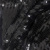 Трикотажное полотно, Сетка с пайетками бахрома, шир.130 см, #310, цв.-чёрный - купить в Магадане. Цена 1 039.97 руб.