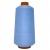 Нитки текстурированные некручёные 321, намот. 15 000 м, цвет голубой - купить в Магадане. Цена: 204.10 руб.