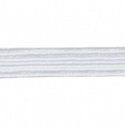 Резинка продежка С-67, шир. 7 мм (20 шт/10 м), цвет белый - купить в Магадане. Цена: 1 296.24 руб.