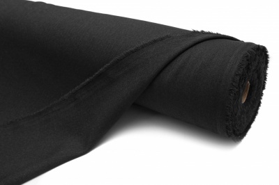 Ткань костюмная 21699 1144/1178, 236 гр/м2, шир.150см, цвет чёрный - купить в Магадане. Цена 455.40 руб.