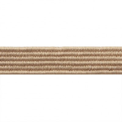 Резиновые нити с текстильным покрытием, шир. 6 мм ( упак.30 м/уп), цв.- 97-бежевый - купить в Магадане. Цена: 152.05 руб.