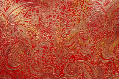 Ткань костюмная жаккард №15, 140 гр/м2, шир.150см, цвет красный - купить в Магадане. Цена 475.65 руб.