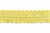 Тесьма кружевная 0621-1212А, шир. 45 мм/уп. 20+/-1 м, цвет 017-жёлтый - купить в Магадане. Цена: 1 033.32 руб.