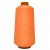 Нитки текстурированные некручёные 457, намот. 15 000 м, цвет оранжевый - купить в Магадане. Цена: 204.10 руб.