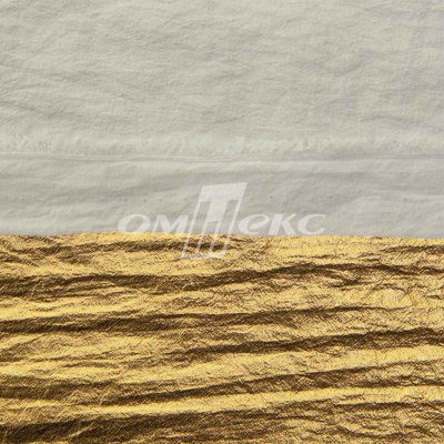 Текстильный материал "Диско"#1805 с покрытием РЕТ, 40гр/м2, 100% полиэстер, цв.5-золото - купить в Магадане. Цена 416.57 руб.