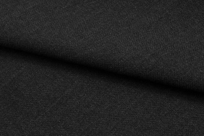 Ткань костюмная 21699 1144/1178, 236 гр/м2, шир.150см, цвет чёрный - купить в Магадане. Цена 455.40 руб.