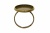 Заготовка для рукоделия металлическая фигурная для кольца 15мм - купить в Магадане. Цена: 7.44 руб.
