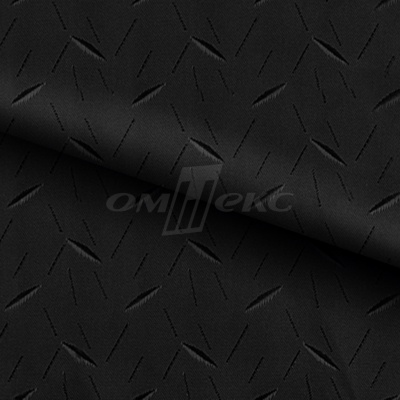 Ткань подкладочная жаккард Р14076-1, чёрный, 85 г/м2, шир. 150 см, 230T - купить в Магадане. Цена 168.15 руб.