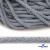 Шнур плетеный d-6 мм круглый, 70% хлопок 30% полиэстер, уп.90+/-1 м, цв.1086-голубой - купить в Магадане. Цена: 588 руб.
