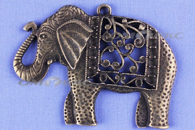 Декоративный элемент для творчества из металла "Слон"  - купить в Магадане. Цена: 26.66 руб.