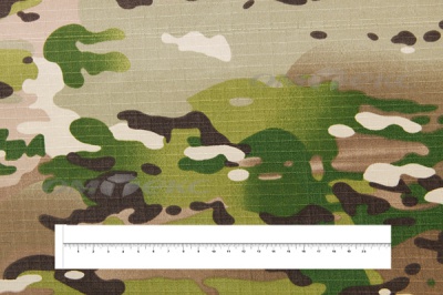 Ткань смесовая рип-стоп камуфляж C#201313, 210 гр/м2, шир.150см - купить в Магадане. Цена 244.99 руб.