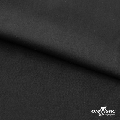 Ткань сорочечная Темза, 80%полиэстр 20%вискоза, 120 г/м2 ш.150 см, цв.черный - купить в Магадане. Цена 269.93 руб.