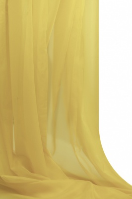 Портьерный капрон 12-0826, 47 гр/м2, шир.300см, цвет св.жёлтый - купить в Магадане. Цена 137.27 руб.