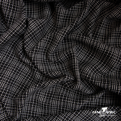 Ткань костюмная "Гарсия" 80% P, 18% R, 2% S, 335 г/м2, шир.150 см, Цвет черный - купить в Магадане. Цена 669.66 руб.