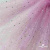 Сетка Фатин Глитер Спейс, 12 (+/-5) гр/м2, шир.150 см, 16-12/розовый - купить в Магадане. Цена 202.08 руб.