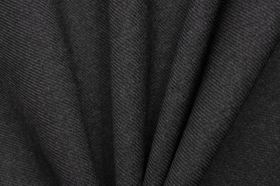 Ткань костюмная 25505 2003, 265 гр/м2, шир.150см, цвет т.серый - купить в Магадане. Цена 418.73 руб.