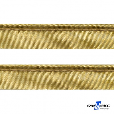 Кант атласный 136, шир. 12 мм (в упак. 65,8 м), цвет золото - купить в Магадане. Цена: 433.08 руб.